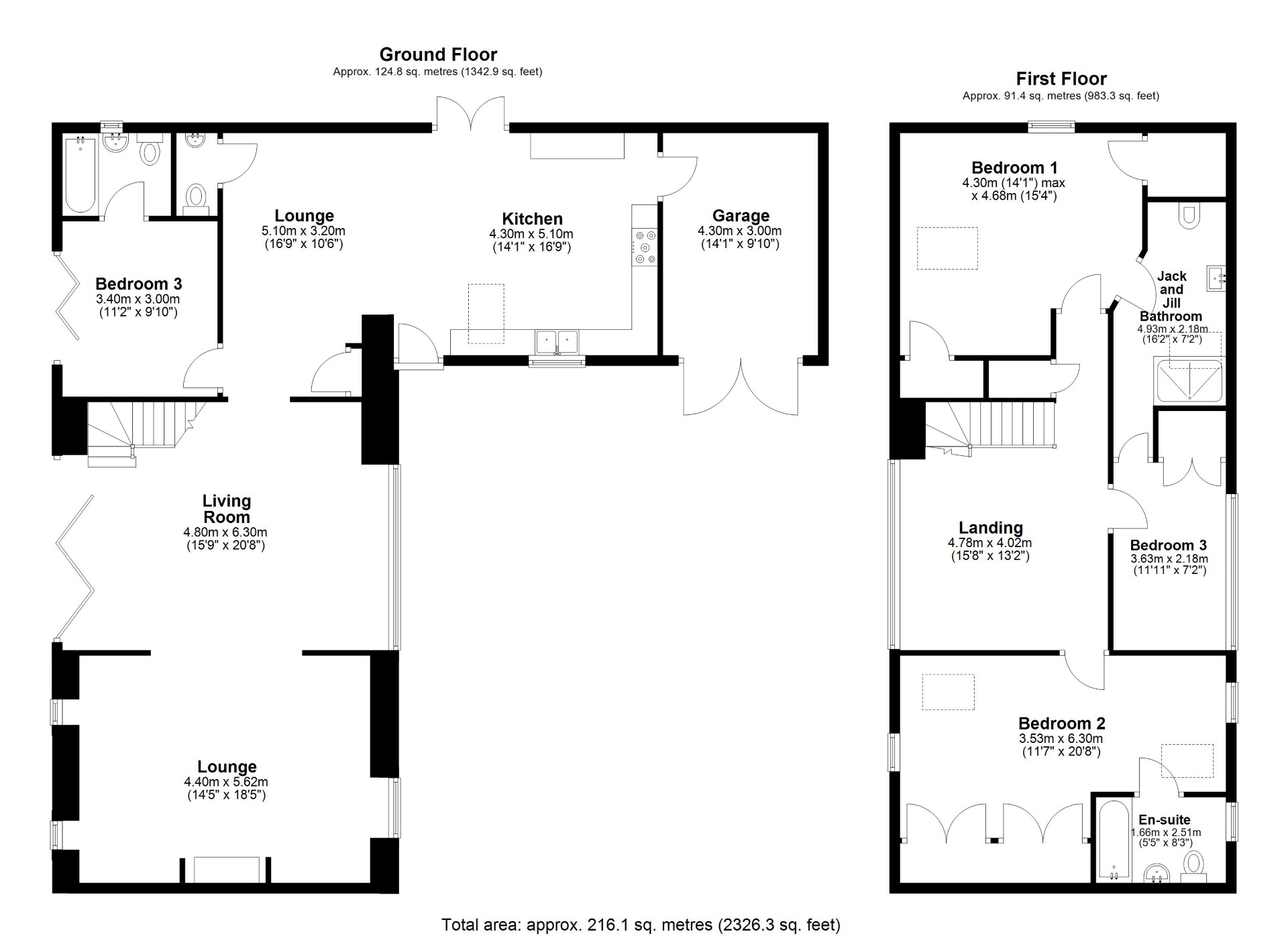 spadeley barns - floor plan